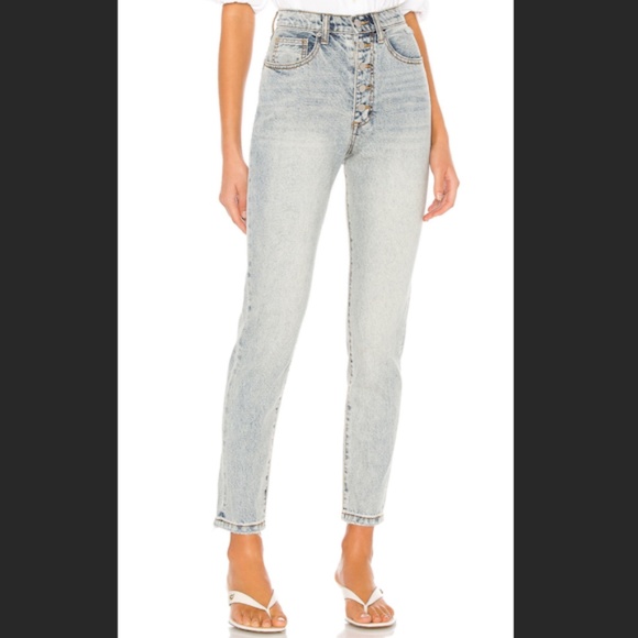 WeWoreWhat The Danielle High Rise Straight - Picture 2 of 4